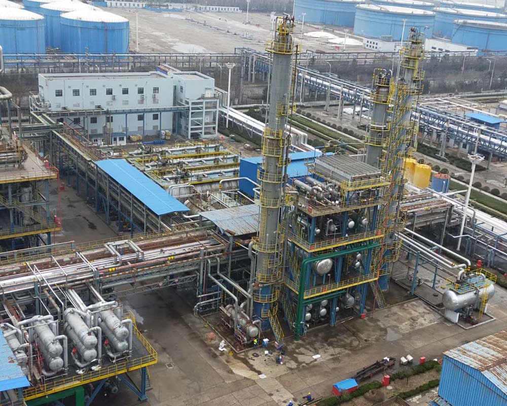 山東京博乳化劑裝置安裝工程